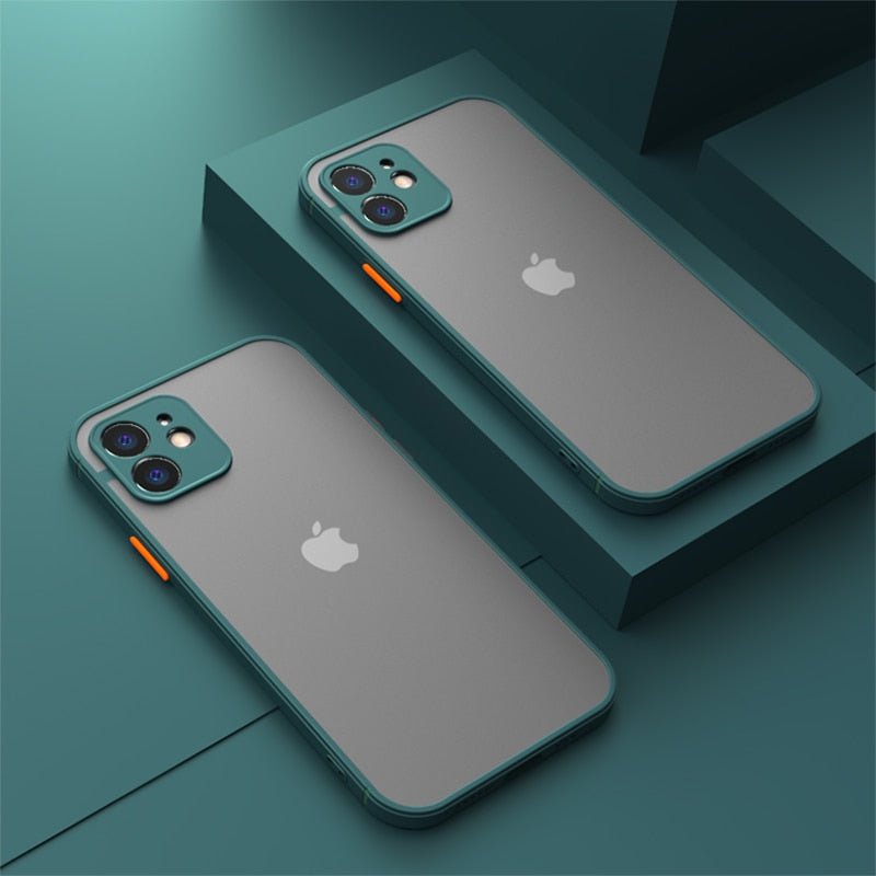 Smartphonehülle schutzhülle stoßfest, matt aus Silikon für iPhone Modelle