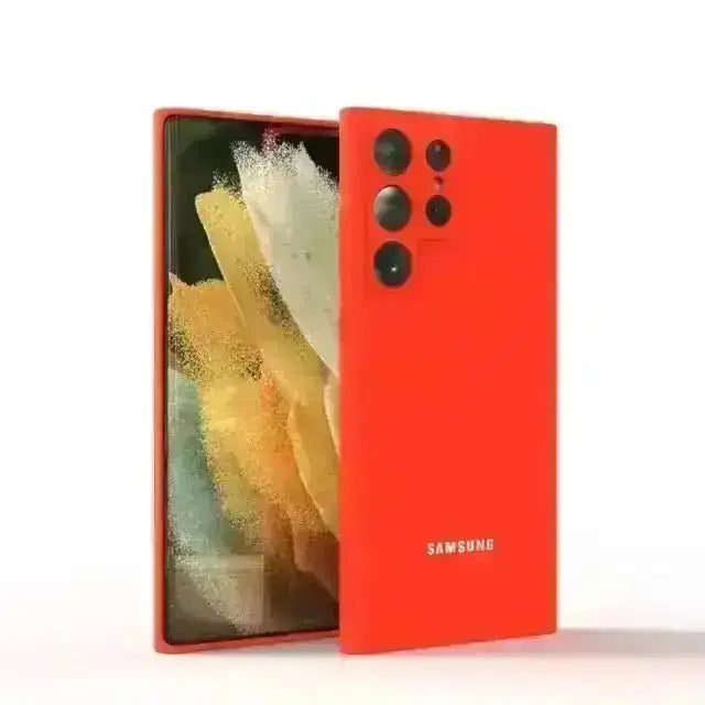 Samsung Galaxy S22 S22 Plus S22 Ultra Hülle Seidige Silikonhülle Soft-Touch XIANGLIN