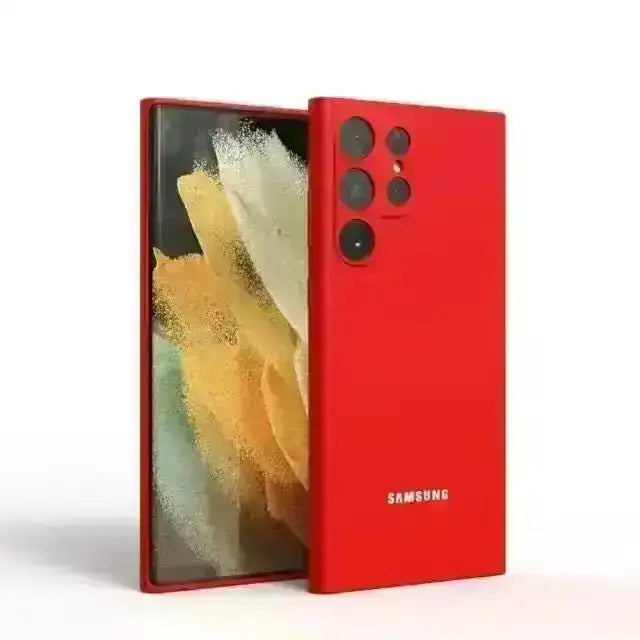 Samsung Galaxy S22 S22 Plus S22 Ultra Hülle Seidige Silikonhülle Soft-Touch XIANGLIN