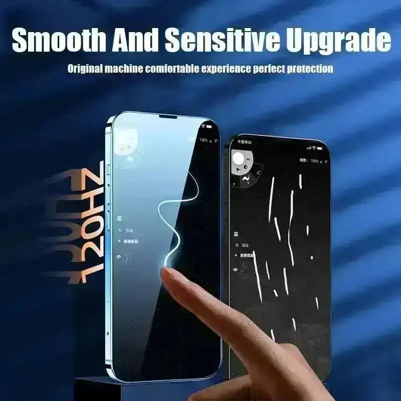 4 Stück Full Cover Schutzglas für iPhone Displayschutzfolie gehärtete Glasfolie YANRICHES