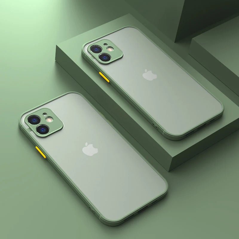 Smartphonehülle schutzhülle stoßfest, matt aus Silikon für iPhone Modelle