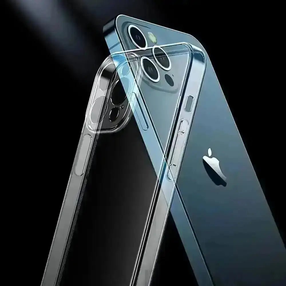 Klare Transparente Handyhülle für iPhone Silikon Soft Cover LZD