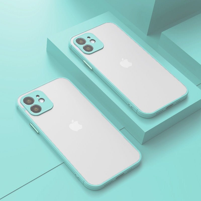 Smartphonehülle schutzhülle stoßfest, matt aus Silikon für iPhone Modelle