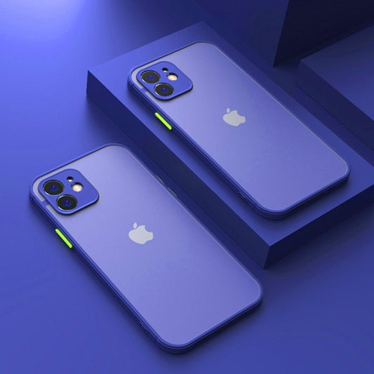 Smartphonehülle schutzhülle stoßfest, matt aus Silikon für iPhone Modelle