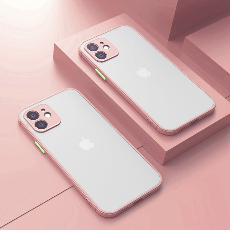 Smartphonehülle schutzhülle stoßfest, matt aus Silikon für iPhone Modelle