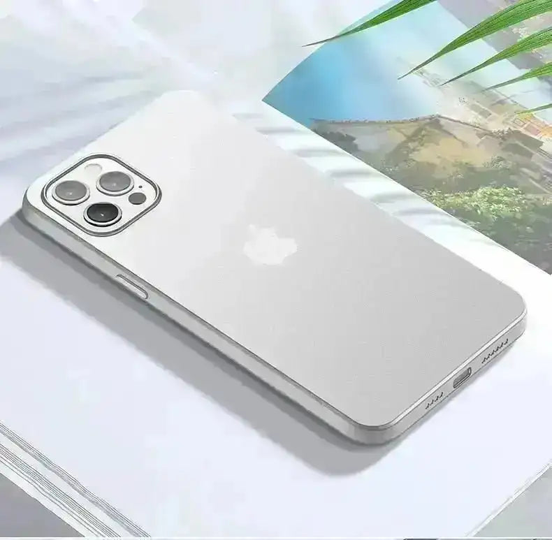 Schlanke, matte, transparente Smartphonehülle für iPhone, ultradünn, weich JOYCAPA