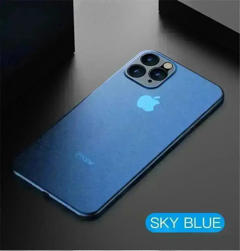 Schlanke, matte, transparente Smartphonehülle für iPhone, ultradünn, weich JOYCAPA