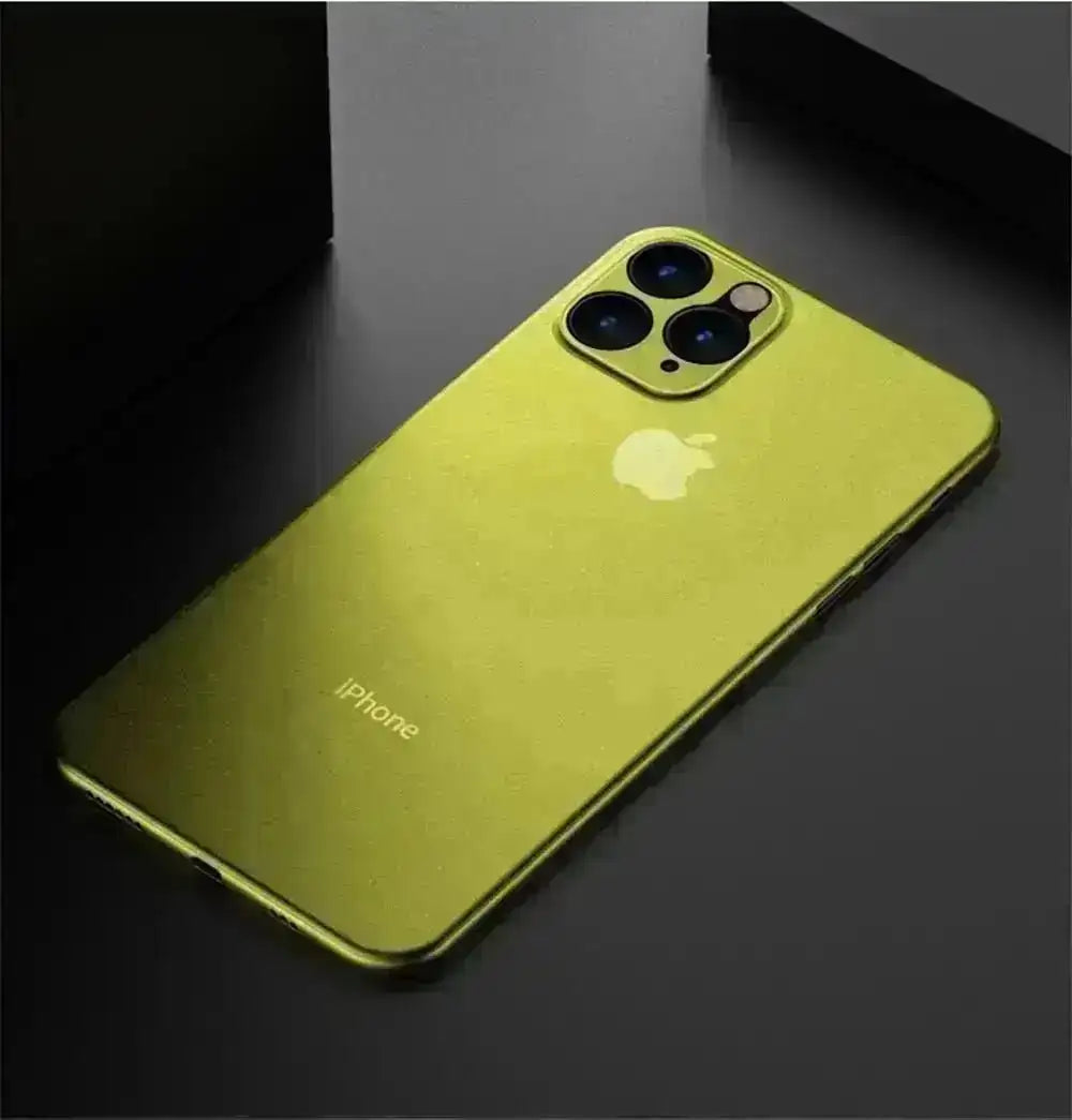 Schlanke, matte, transparente Smartphonehülle für iPhone, ultradünn, weich JOYCAPA