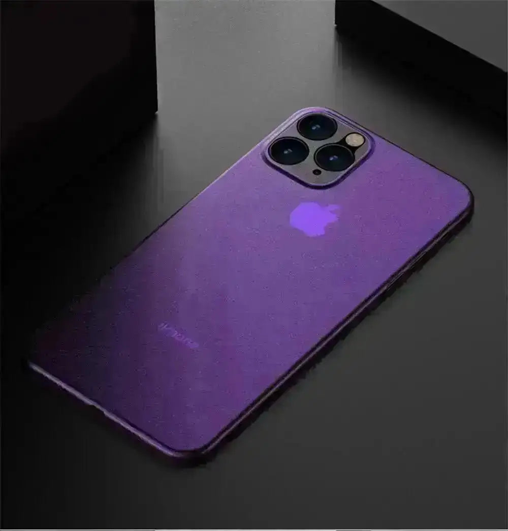 Schlanke, matte, transparente Smartphonehülle für iPhone, ultradünn, weich JOYCAPA