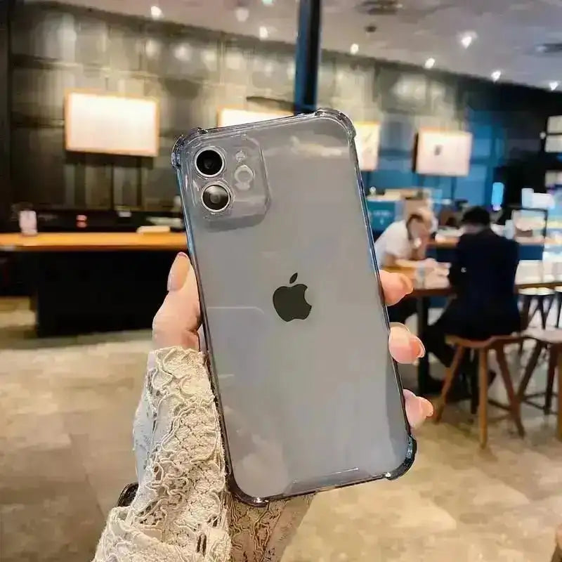 Weiche, transparente Handyhülle für das iPhone, stoßfeste Rückseite YanXu