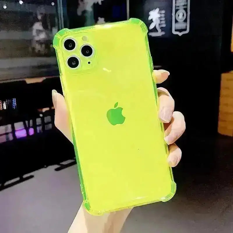 Weiche, transparente Handyhülle für das iPhone, stoßfeste Rückseite YanXu