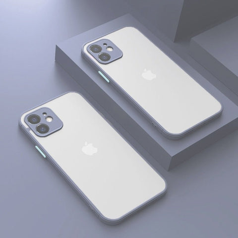Smartphonehülle schutzhülle stoßfest, matt aus Silikon für iPhone Modelle