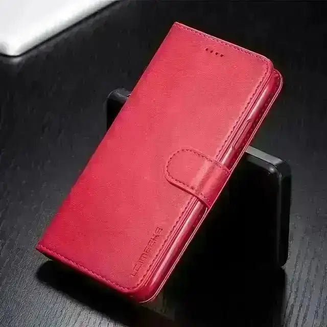 Leder Hülle für iPhone Luxury Flip Cover Smartphonehülle iCovo