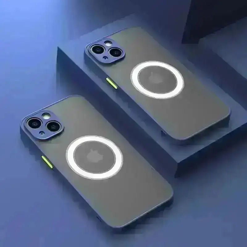 Luxury Magnetic for Magsafe Wireless Charge Phone Case for IPhone 14 13 11 12 Pro Max Plus X XR XS Shockproof Armor Matte Cover Hurtlockers