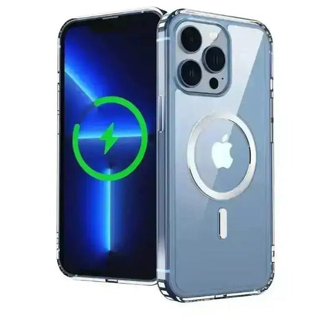 Original für Magsafe Magnetic Wireless Charging Case für iPhone Stoßfeste Abdeckung FUJFGH
