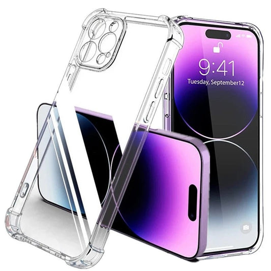 Stoßfeste, durchsichtige Smartphonehülle Silikonhülle für das iPhone GDG Screen Protector